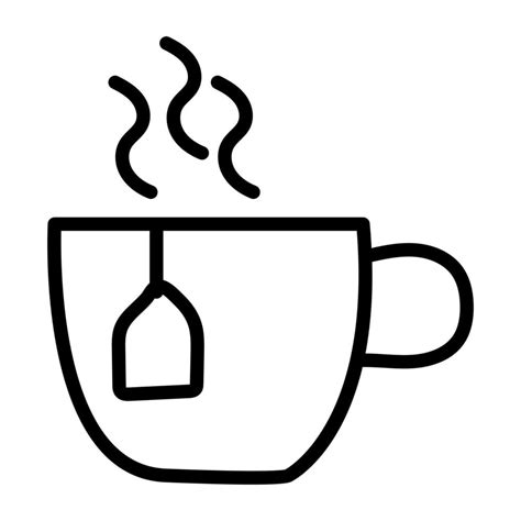 An Icon Design Of Hot Tea Mug 10291214 Vector Art At Vecteezy