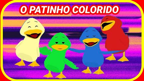 O Patinho Colorido Música Infantil Desenho Infantil YouTube