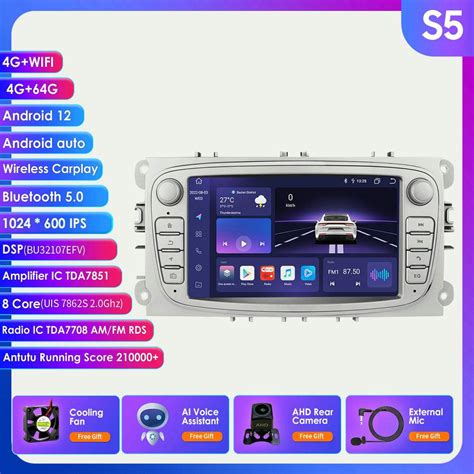 Buy Car Radio Hizpo OctaCore 7inch 2Din Android CarPlay AutoRadio