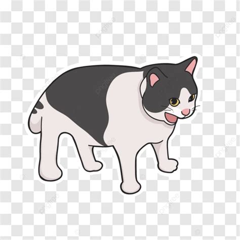 Stiker Meme Kucing Menjerit Melukis Meme Stiker Png Transparan