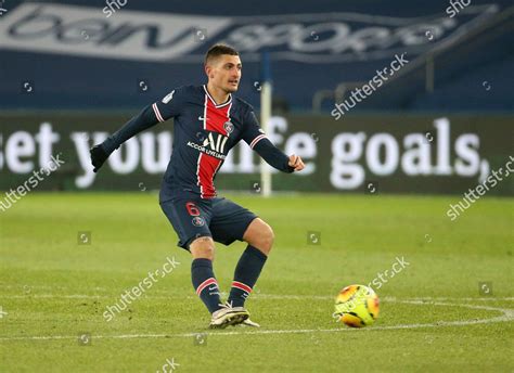 Marco Verratti Psg During French Championship Editorial Stock Photo ...