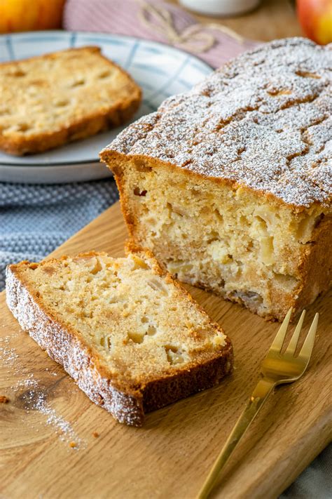 Saftiger Apfel Marzipan Kuchen Einfach Malene