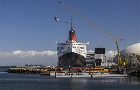Long Beach kicks off project to remove corroded Queen Mary lifeboats