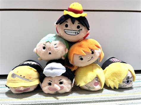 ONE PIECE Coby Mugiwara Store Mugimugi Otedama Plush Doll Set New Japan