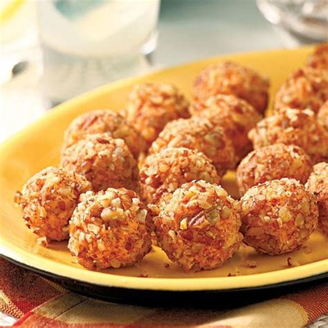 Пикантная закуска сырные шарики с красным перцем и орехами, рецепты с ...