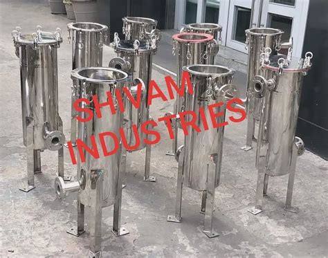 Baghouse Filters Cu M Hr Stainless Steel Bag Filter Housings Bar