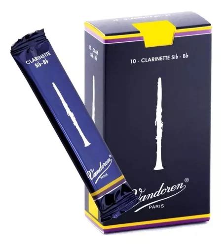 Caixa De Palhetas Para Clarinete Vandoren Tradicional 2 Parcelamento