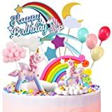 Izoel Licorne Gateau D Corations De G Teau D Anniversaire Arc En Ciel