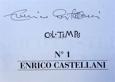 Enrico Castellani Catalogo Dell Opera Grafica