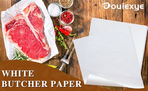 Bouiexye Pieces White Butcher Paper Precut Butcher Paper X