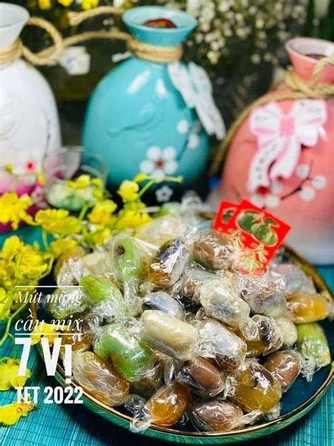 Mứt mãng cầu mix 9 vị 500g (Mãng cầu truyền thống, mãng cầu sữa, mãng ...