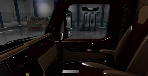 Peterbilt 579 Lux Brown Interior ATS Interiors ATS Mods