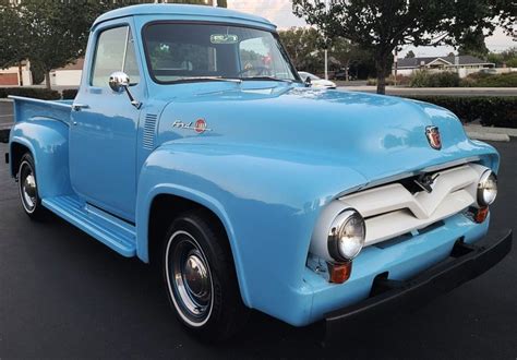 1955 Ford F100 Short Bed Pickup Truck Restored For Sale 356453