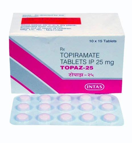 Topiramate Tablets Ip Mg At Rs Strip Topiramate Tablets In