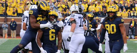 2022 Michigan Wolverine Depth Chart Defense Game 8 Vs Michigan