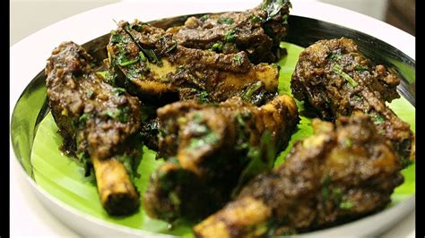 Spicy Mutton Nalli Fry Indian Kitchen Foods Youtube