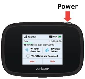 Verizon Jetpack MiFi 7730L Activate Set Up Device