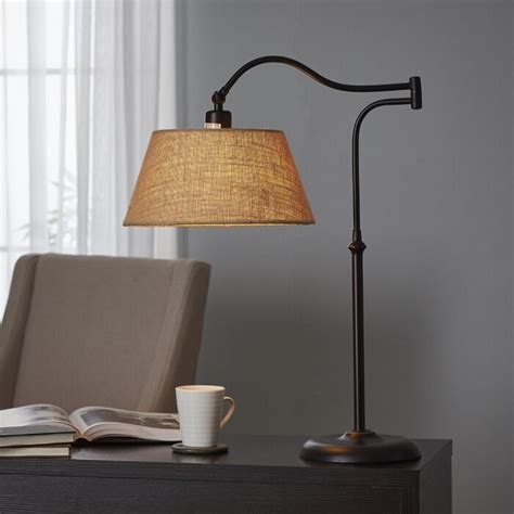 Theodora Adjustable Metal Arched Lamp Reviews Birch Lane