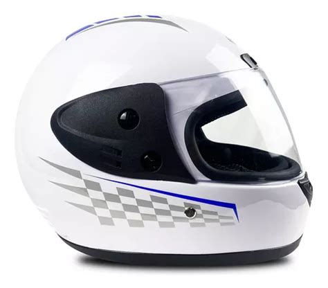 Casco Para Motocicleta Con Visor Protector Certificación Ce Color