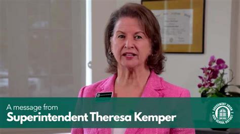 Theresa Kemper Tells Of Retirement As Grossmont Schools Superintendent