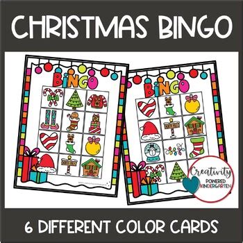 Christmas Bingo for Christmas Activities and Games in the Classroom