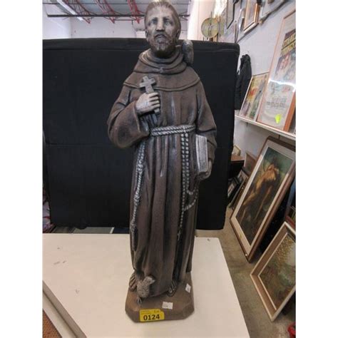 24 St Francis Of Assisi Concrete Statue