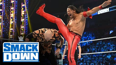 Shinsuke Nakamura Vs Happy Corbin Smackdown Sept 2 2022 Youtube