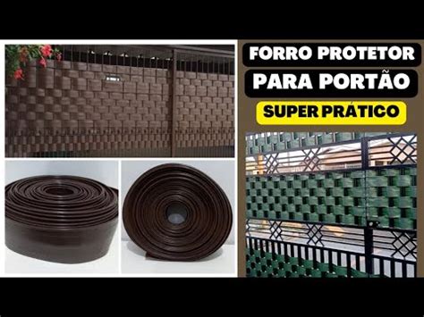 ROLO PROTETOR PARA GRADE DE PORTÃO FÁCIL INSTALAÇÃO YouTube