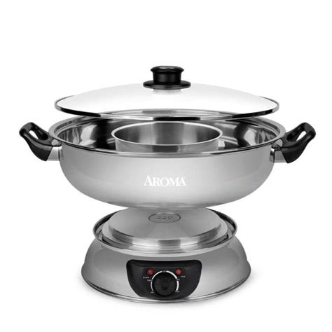 Qt Electric Stainless Steel Aroma Hot Pot