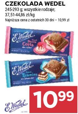 Czekolada Gorzka O Smaku Panna Cotta E Wedel Cena Promocje