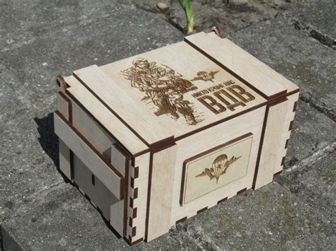 Laser Cut Wood Box Template