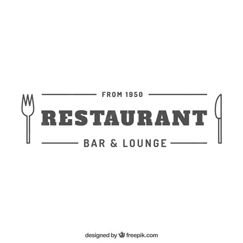 Restaurant Logo Vector Free Download