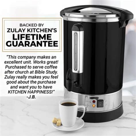 Zulay Kitchen Premium 100 Cup Commercial Coffee Urn, 1 - Kroger