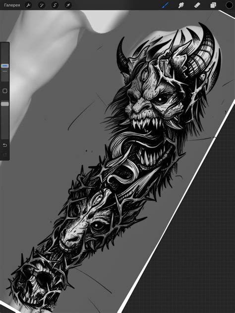 by マキマ on anime tatoo | Skull sleeve tattoos, Hand tattoos for guys ...