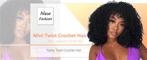 Amazon Paraglame Mini Twist Crochet Hair Inch Yanky Twists