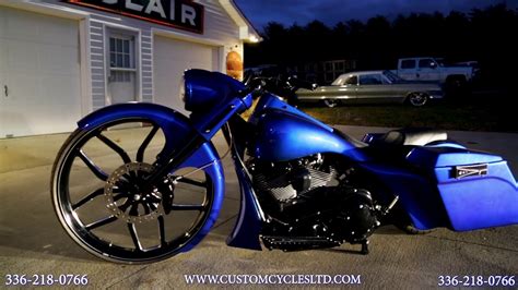 Custom Cycles Ltd 04 Road King La 30 Inch Big Wheel Bagger Harley