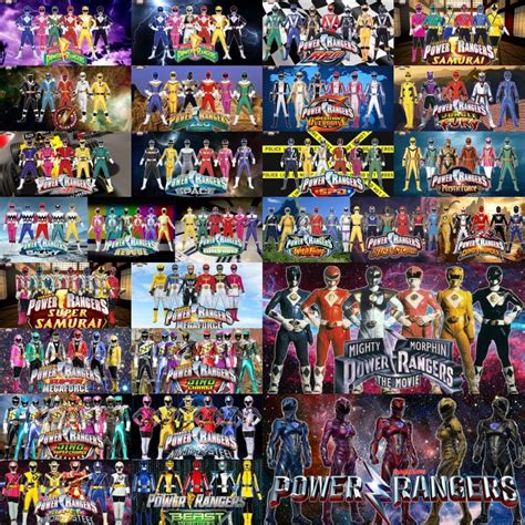 Evolución De Los Power Rangers Power Rangers Time Force Wiki