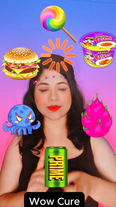 Emoji Eating Challenge 🐙🍍🍜🍭mukbang Asmr Asmr Shorts Emoji Food