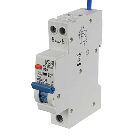 Cudis Cpn A Single Pole Module B Curve Ka Ma Type A Rcbo Rom