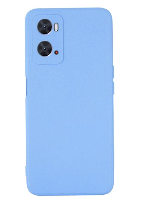 Capa Realme I Silky Azul Claro Capas De Telem Veis Milhares De