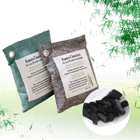 200g Pack Active Bamboo Charcoal Bag Air Purification Bag Freshener