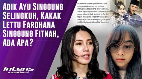 Adik Ayu Kakak Lettu Fardhana Diduga Saling Sindir Intens