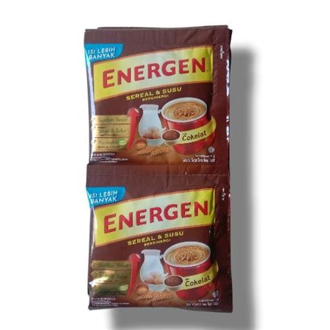 Energen Sereal Sachet Varian Coklat Vanila Isi 10 Pcs Lazada Indonesia