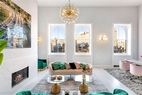Living Room Decorating Ideas From NYC Apartments · Fontan Architecture