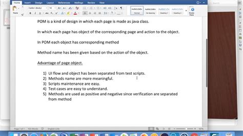 Selenium Page Object Model Framework Video 1 YouTube