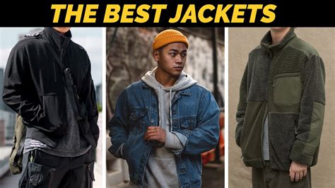 Top 7 Jackets For Streetwear Outfits Youtube