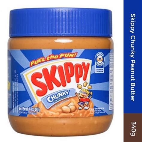 Jual SKIPPY CHUNKY PEANUT BUTTER 340 GR Shopee Indonesia