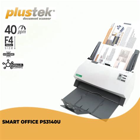 Scanner Plustek Smartoffice Ps U Adf Lembar Menit A Legal