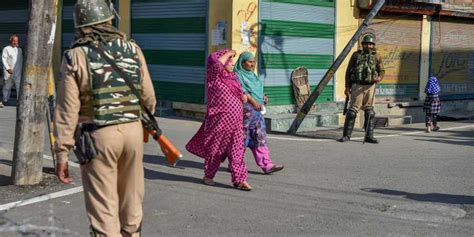 Strike Called By Separatists Disrupts Normal Life In Kashmir India Tv