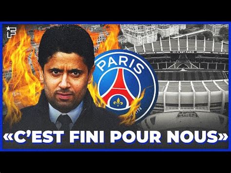 Le PSG VA QUITTER Le Parc Des Princes JT Foot Mercato L Ernz Noire